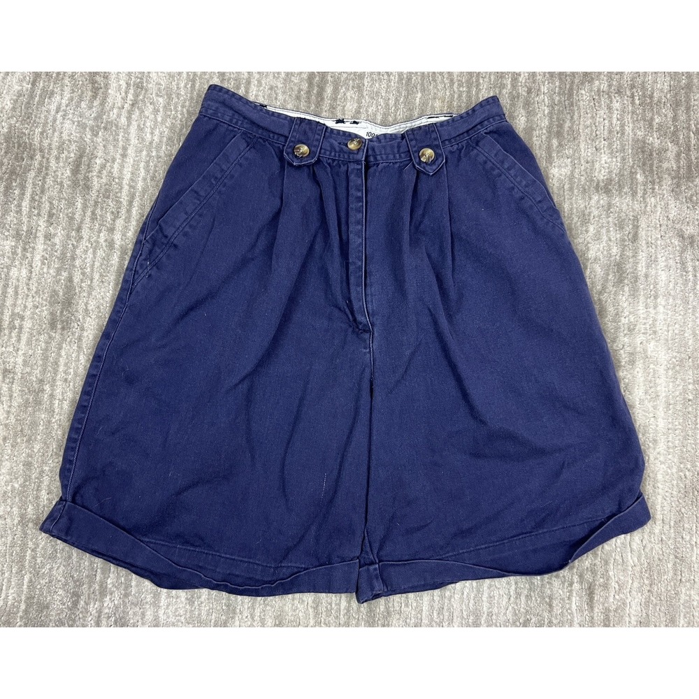 No Boundaries Shorts Womens 5/6 Blue Cotton Casual